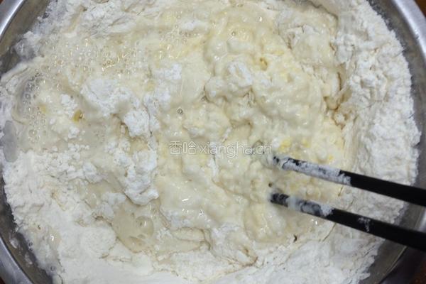 青菜面疙瘩汤的做法图解3