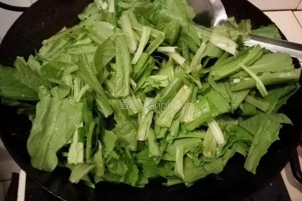 蒜蓉油麦菜的做法图解5