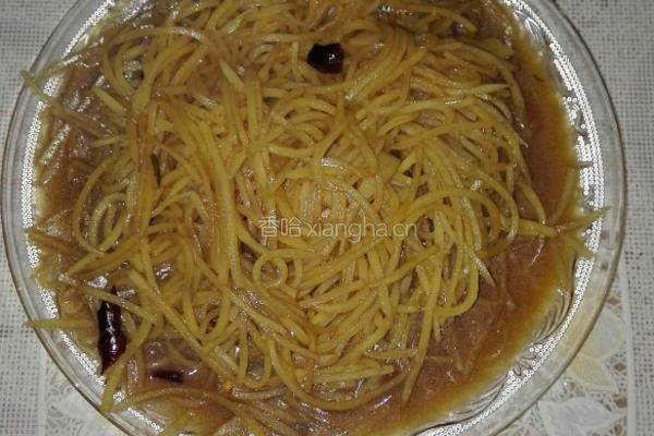 煎土豆丝饼的做法图解2