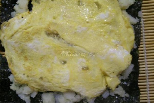 土豆泥寿司的做法图解2