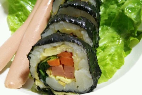 土豆泥寿司的做法图解4