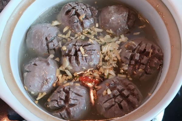 酱爆牛肉丸汤娃娃菜的做法图解6