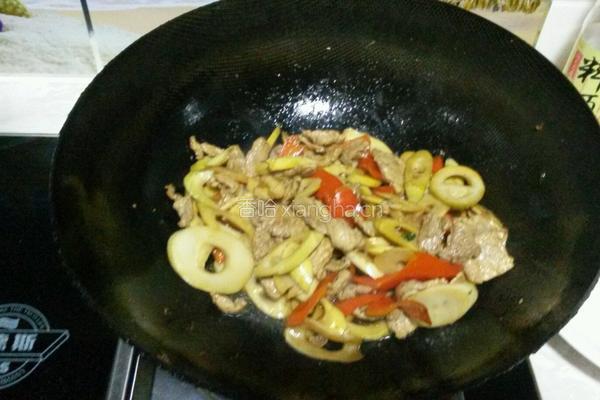 肉炒笋片的做法图解9