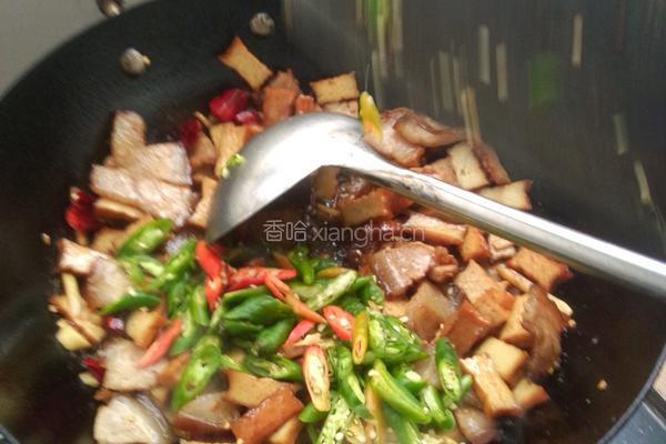 卤肉菜豆腐干的做法图解5