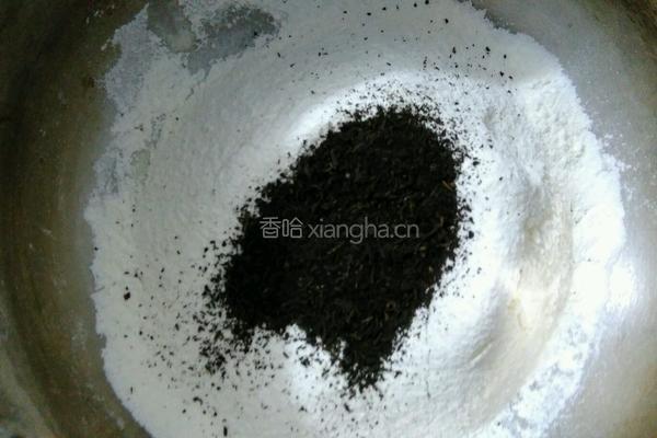 枫糖红茶伯爵饼的做法图解2