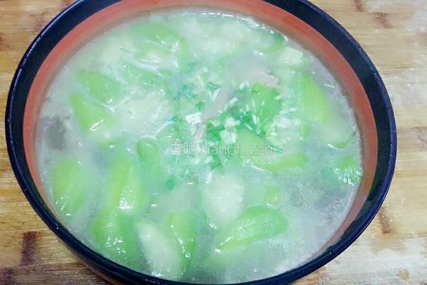 丝瓜肉汤的做法图解8