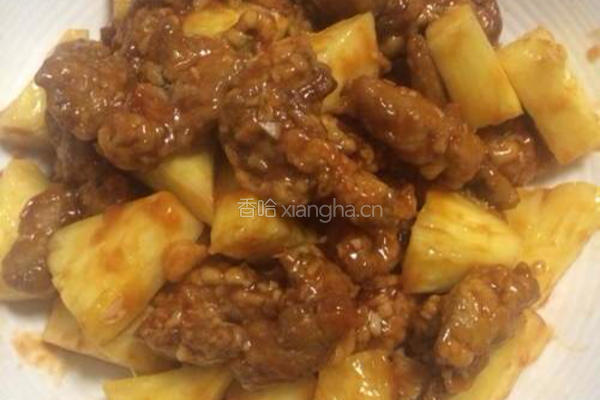 菠萝古老肉的做法图解10
