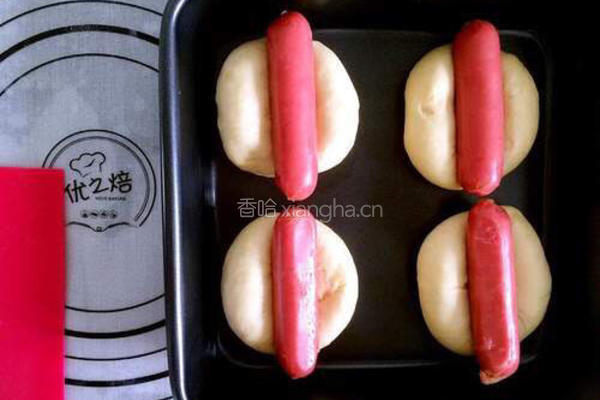 可爱肠仔面包的做法图解8