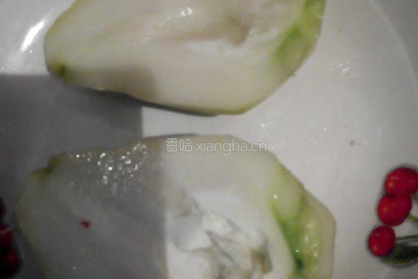 佛手瓜炒青椒的做法图解1