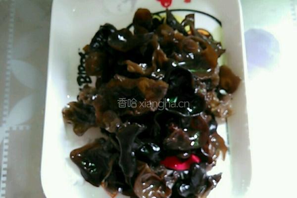 凉拌木耳的做法图解4