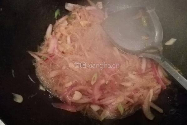 洋葱炒粉丝的做法图解7