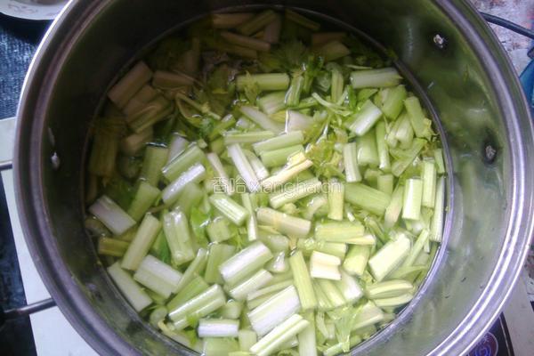 胡芹黄豆的做法图解3