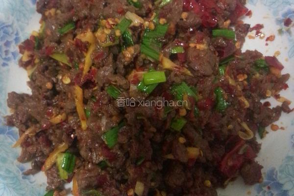 香辣牛肉的做法图解5