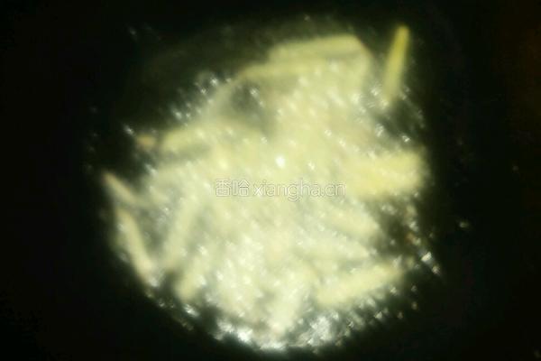 娃娃菜炒粉丝的做法图解5