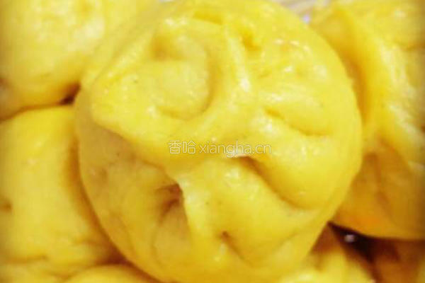 南瓜豆沙包的做法图解11