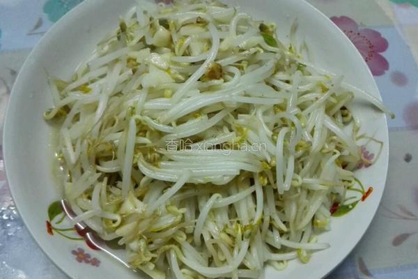 清炒绿豆芽的做法图解6