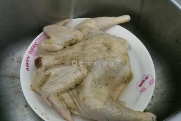 啤酒烤脆皮鸡的做法图解5