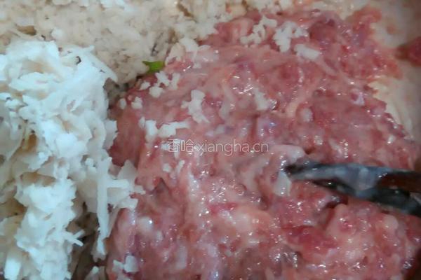 莲藕煎肉饼的做法图解4