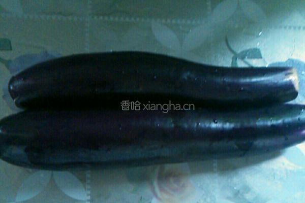 香煎茄片的做法图解1