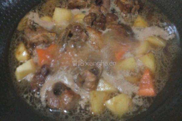 土豆焖排骨的做法图解5