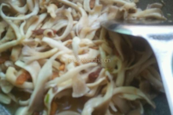 秀针菇炒肉的做法图解4