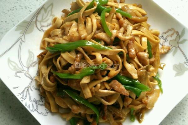 千张榨菜肉丝的做法图解10