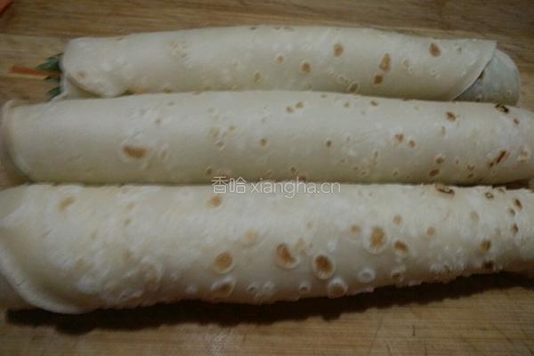 无油蔬菜卷饼的做法图解8