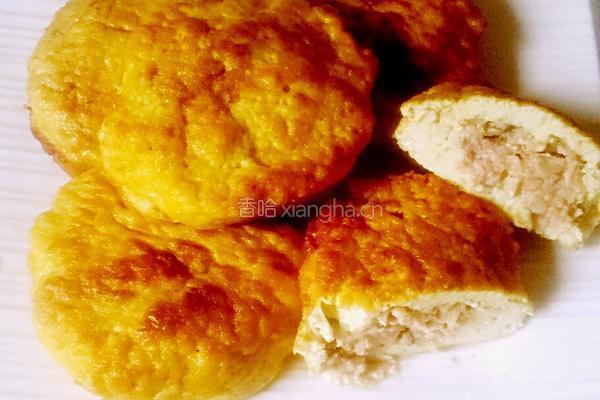 肉馅豆腐饼的做法图解8