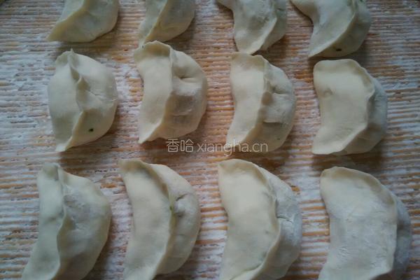 菠菜水煎包的做法图解2