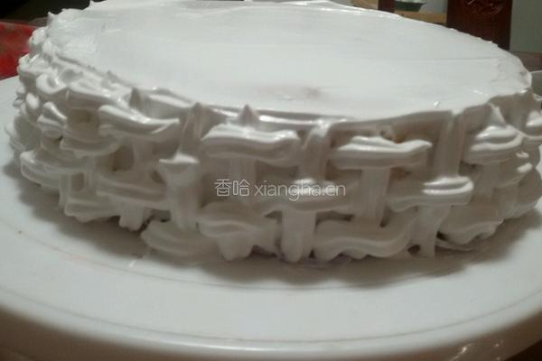鲜花奶油蛋糕的做法图解19