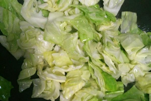 糖醋圆白菜的做法图解4