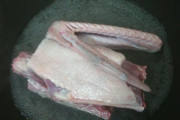红烧鹅肉的做法图解2