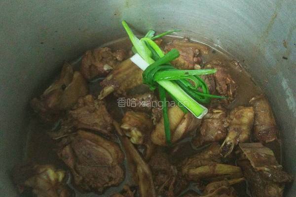 红烧鹅肉的做法图解9