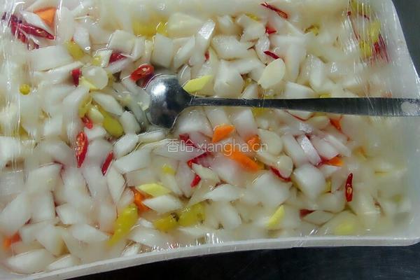 跳水泡菜的做法图解8