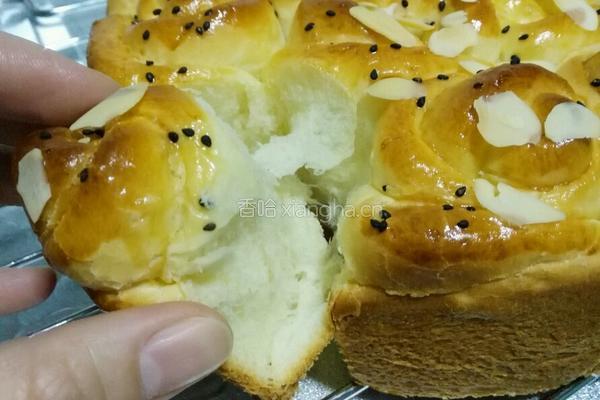 玫瑰花面包的做法图解14