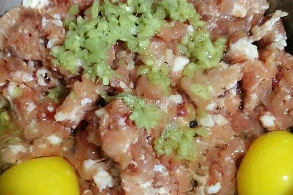 油面筋酿肉的做法图解4