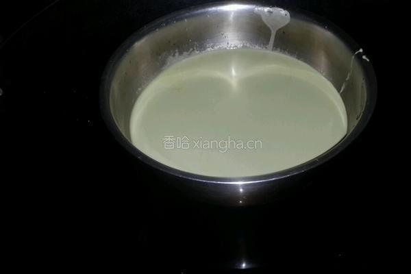 抹茶糯米糍的做法图解2