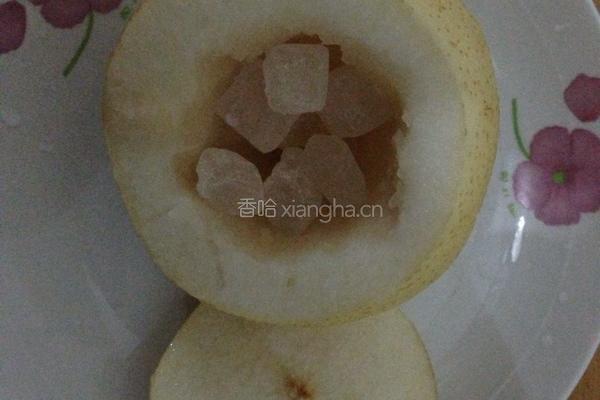冰糖雪梨的做法图解2