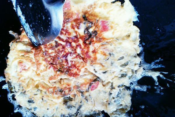 “披萨”煎饼的做法图解5