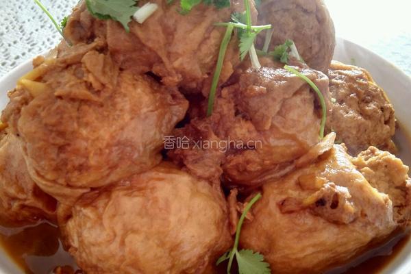 面筋肉圆的做法图解6