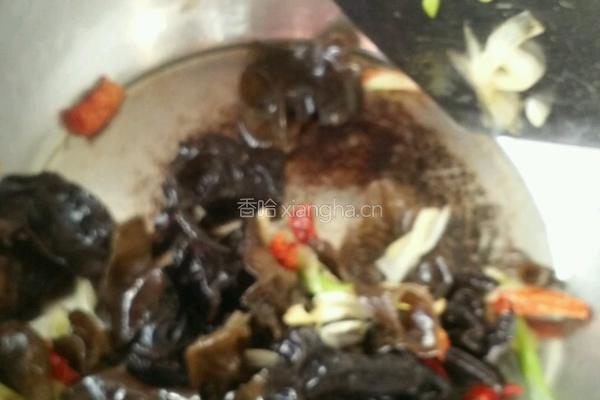 木耳炒白菜―家常菜的做法图解4