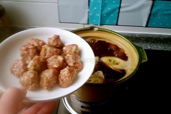 沙锅羊肉丸子的做法图解4