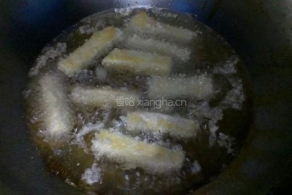 酥炸杏鲍菇的做法图解6