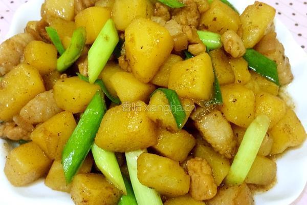 土豆焖肉的做法图解9