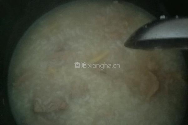 猪肝瘦肉粥（电饭煲）的做法图解4