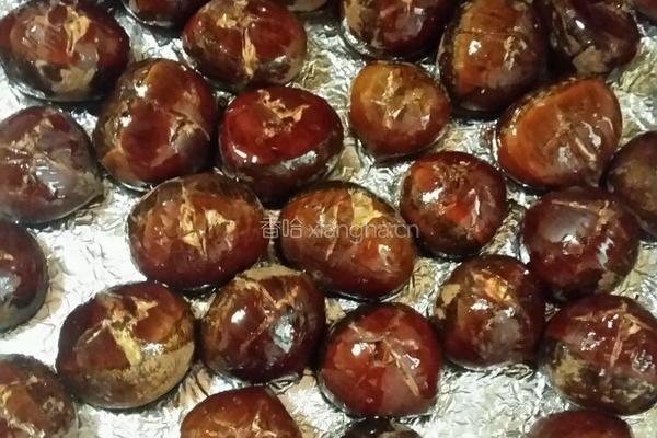 烤箱版烤栗子的做法图解2