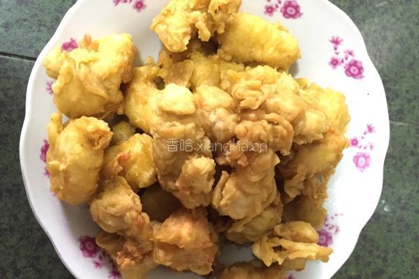 家庭简单版炸鸡块的做法图解4