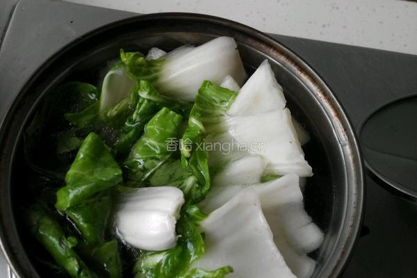 香菇青菜的做法图解6