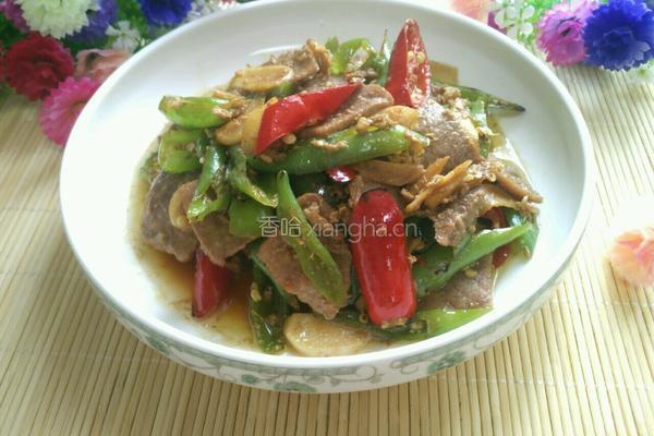 小炒牛肉的做法图解10