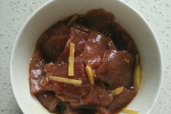 小炒牛肉的做法图解4